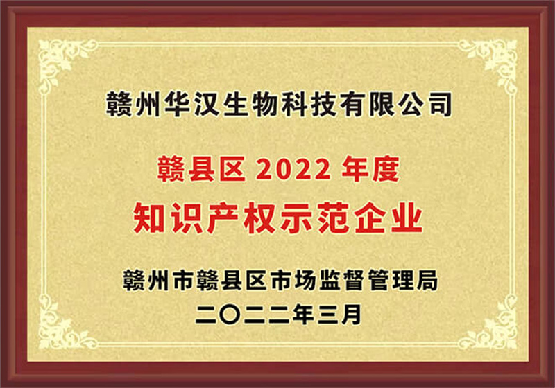 贛縣區(qū)2022年度知識(shí)產(chǎn)權(quán)示范企業(yè)